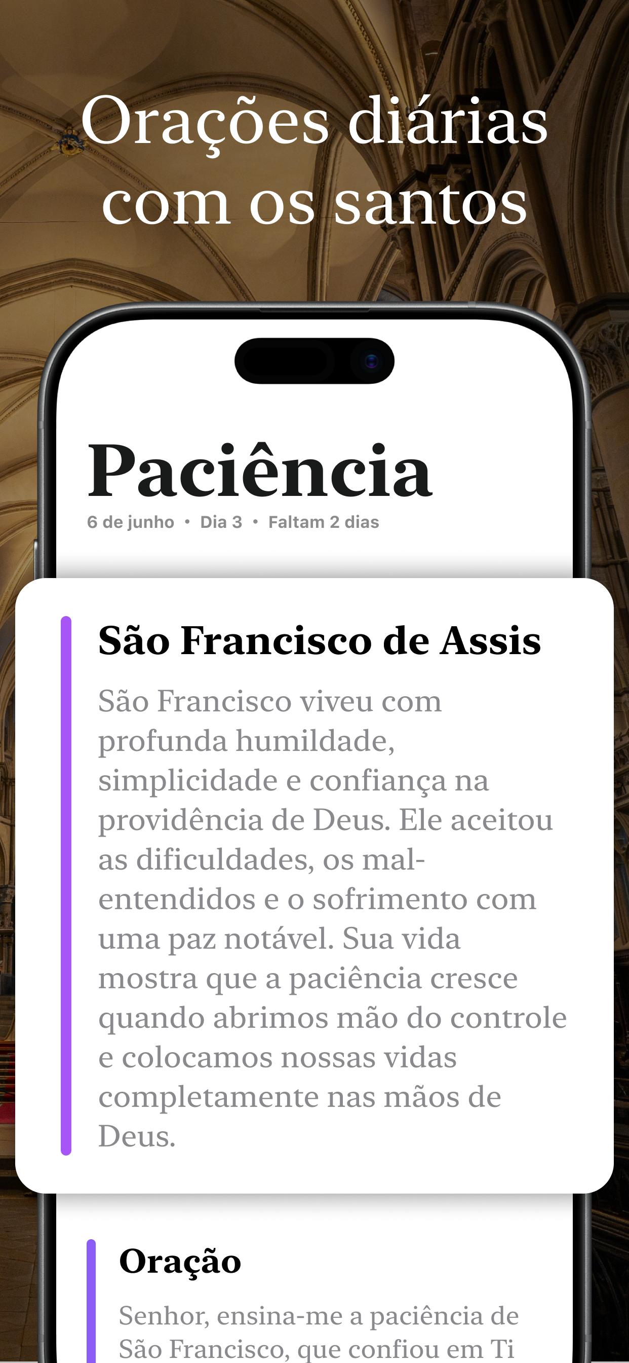 Seleção de santos católicos e seus temas para intercessões poderosas e orações a Deus